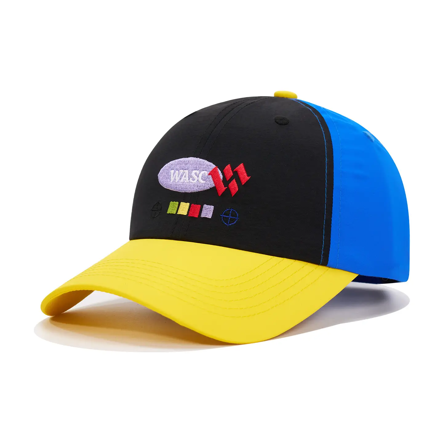 Wasc New Color Blocking Duckbill Cap for Women Large Head - Image 2