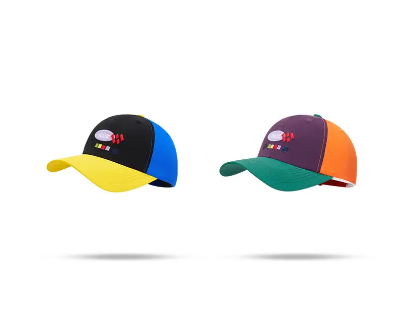 Wasc New Color Blocking Duckbill Cap for Women Large Head — feature 1