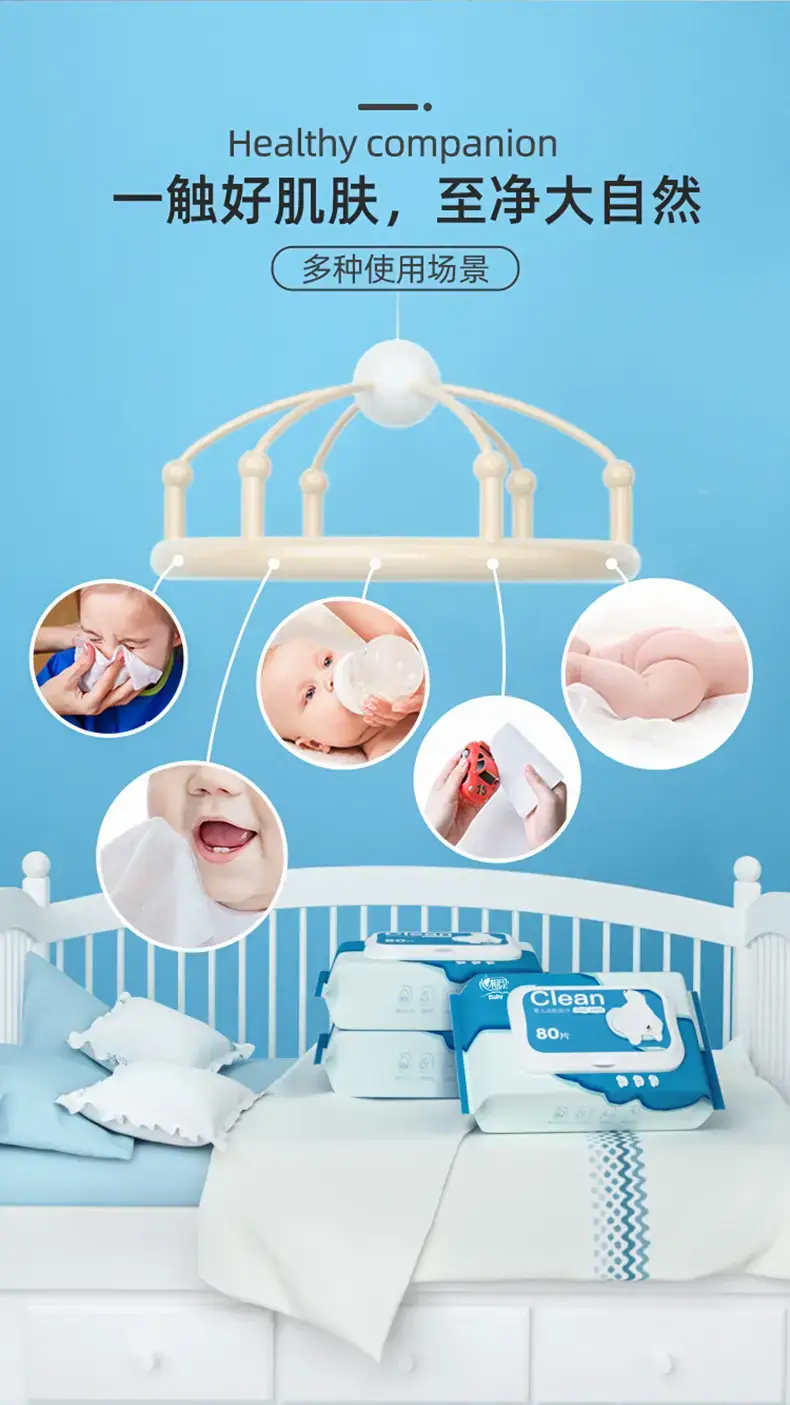 Baby Hand & Mouth Wipes 80 Sheets PE Safe β feature 11