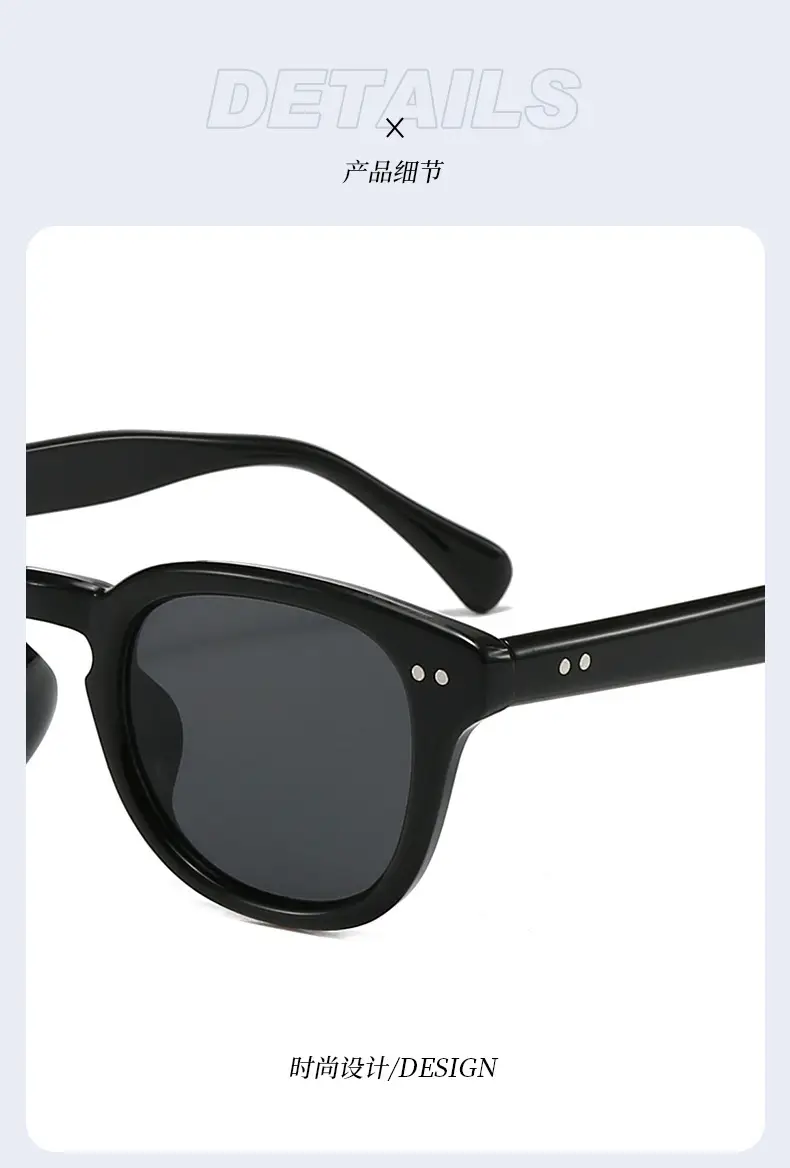 2025 Sunglasses for Women Men Light Grey Anti-UV β feature 8