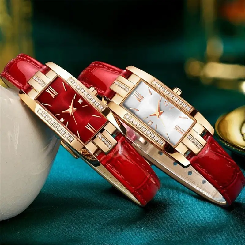 2025 Women's Rose Gold Classical Watch with Emerald Dial - Image 8