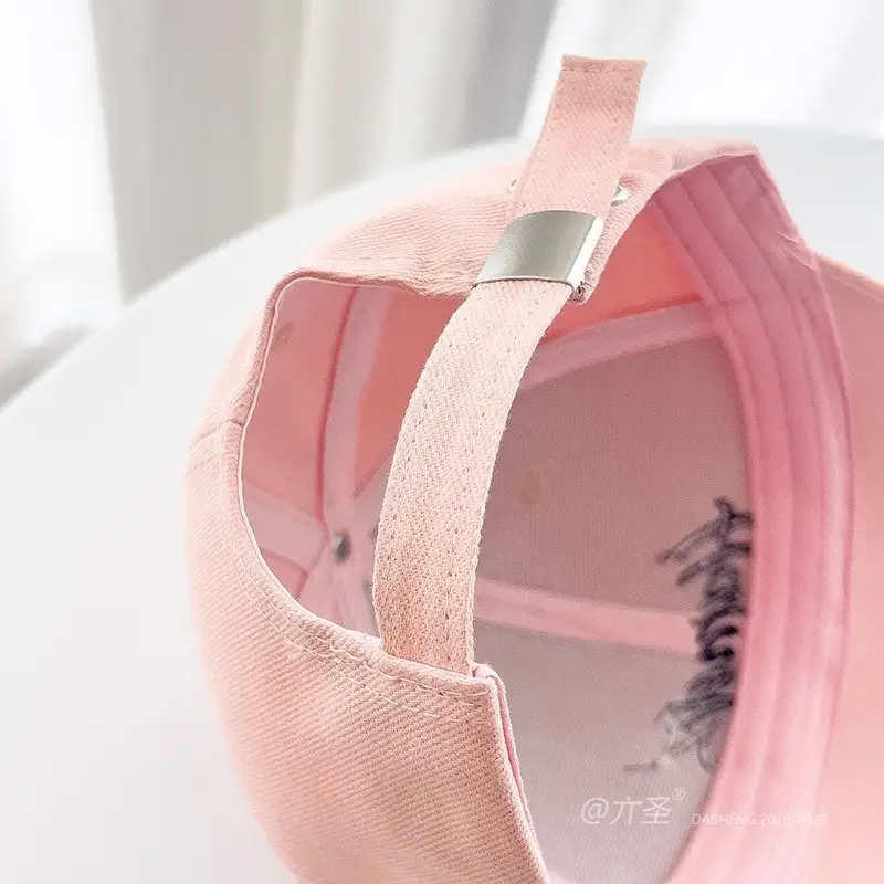 Pink Letter Embroidered Baseball Cap for Women — feature 15