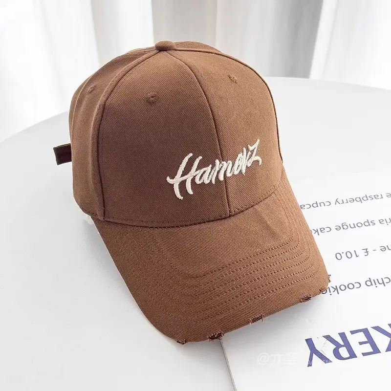 Pink Letter Embroidered Baseball Cap for Women - Image 2