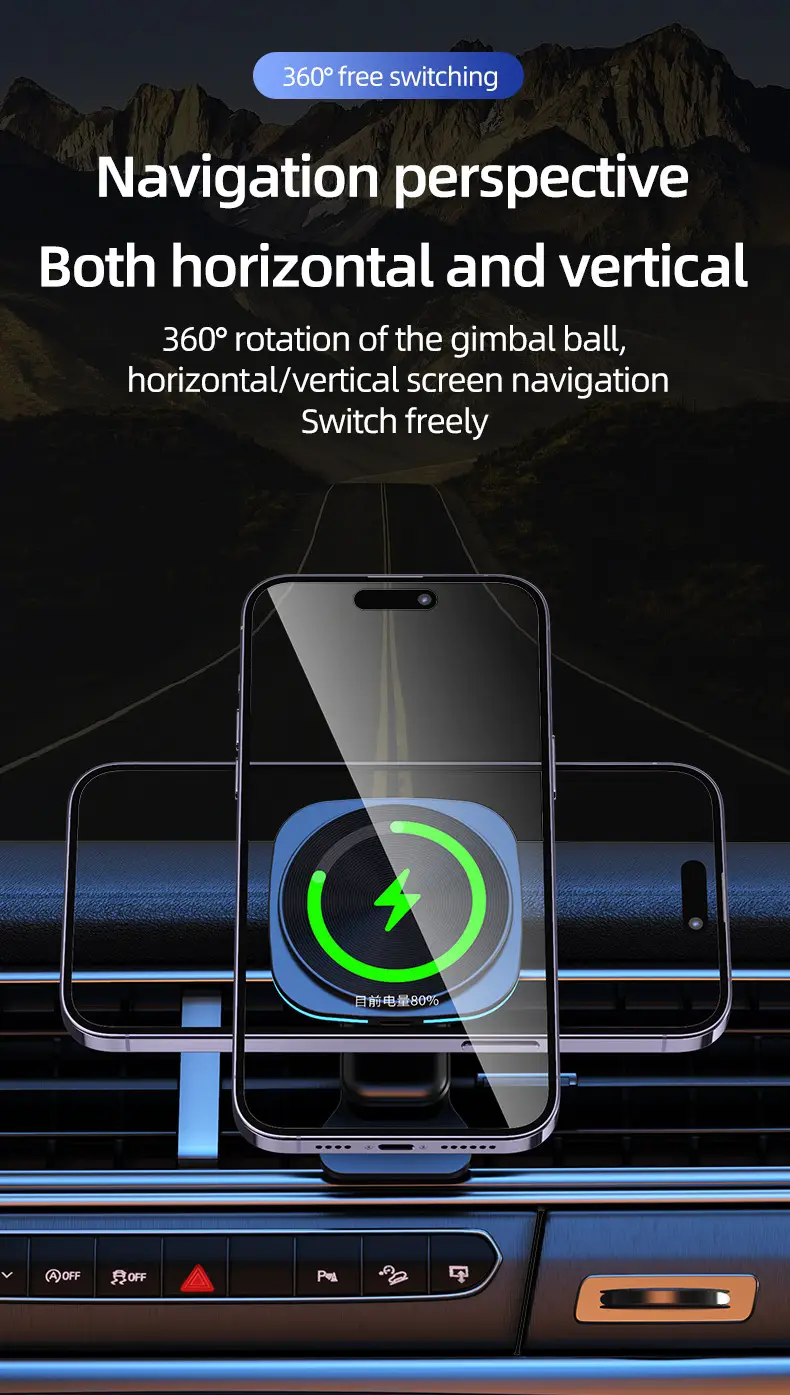 15W Magnetic Wireless Charger for Apple & Android Phones — feature 11