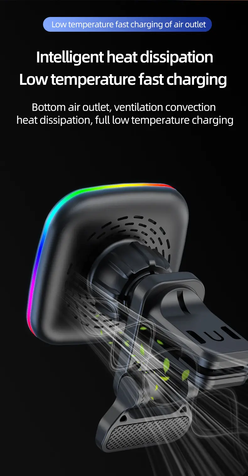 15W Magnetic Wireless Charger for Apple & Android Phones — feature 12