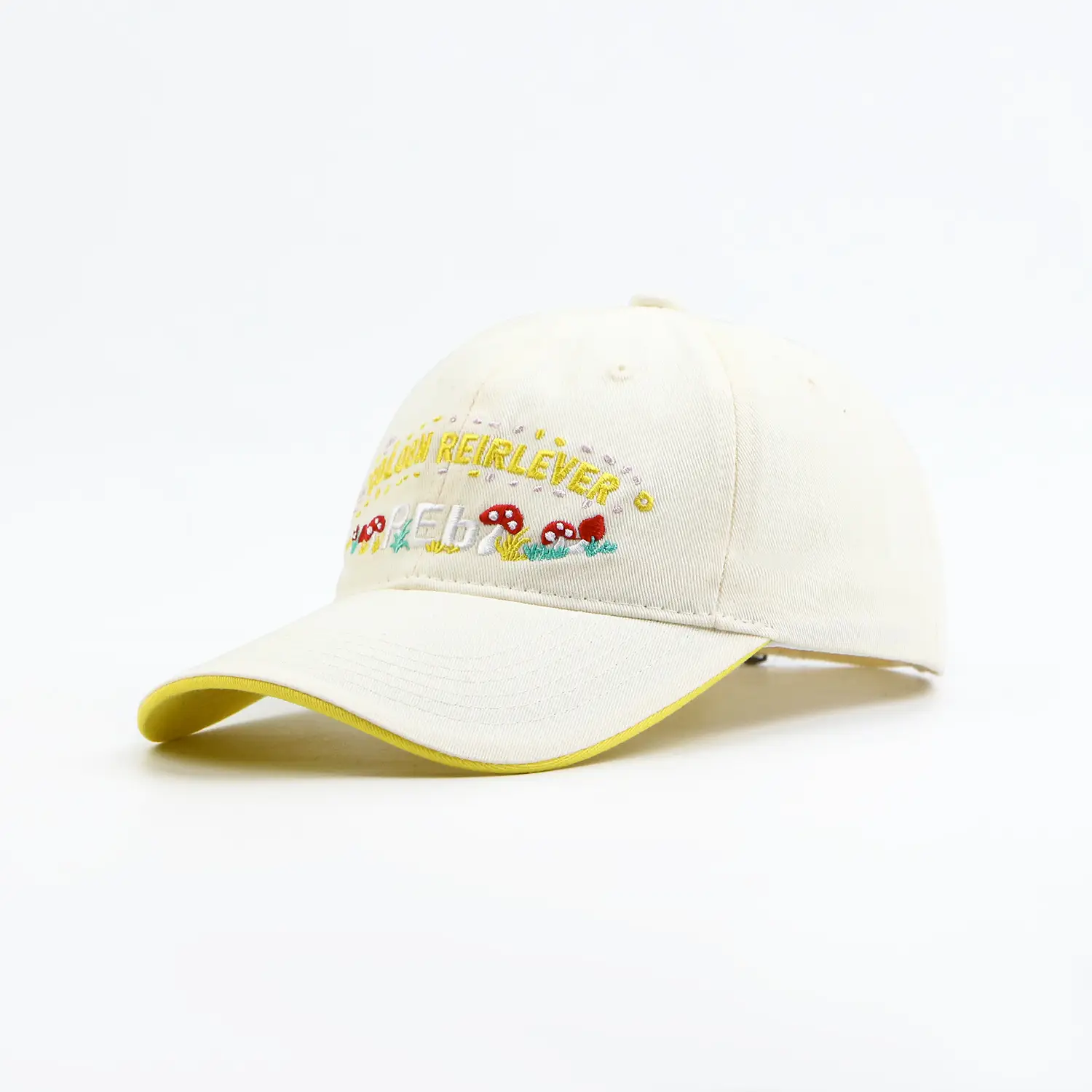 Korean Style Red Mushroom Baseball Cap for Women — feature 12