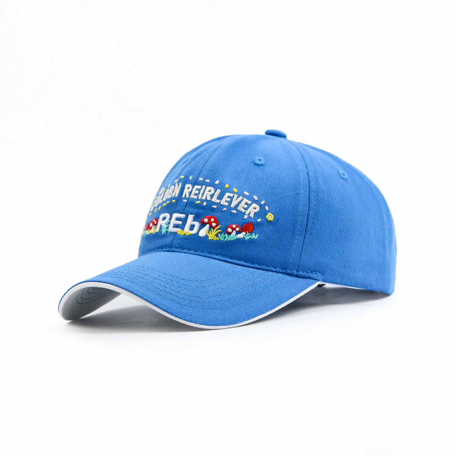 Korean Style Red Mushroom Baseball Cap for Women — feature 14