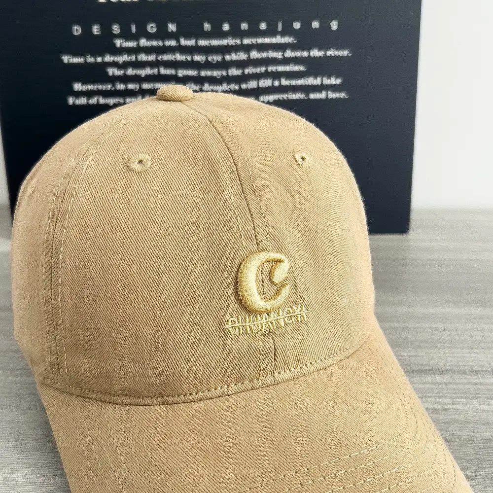 Burgundy & Gray Women's Hard Top Baseball Cap — feature 12