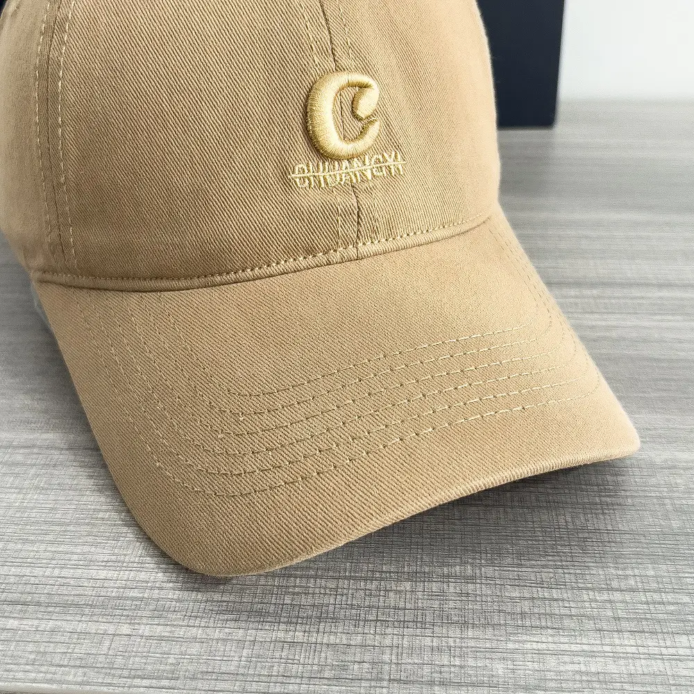 Burgundy & Gray Women's Hard Top Baseball Cap — feature 13