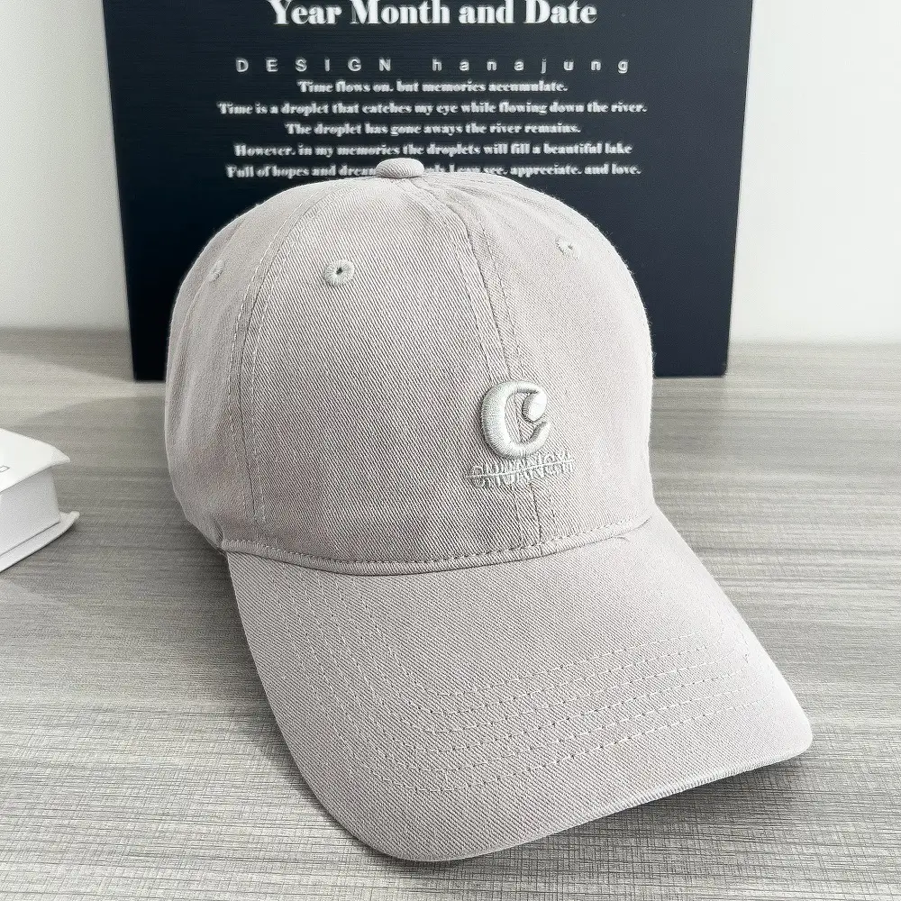 Burgundy & Gray Women's Hard Top Baseball Cap — feature 9