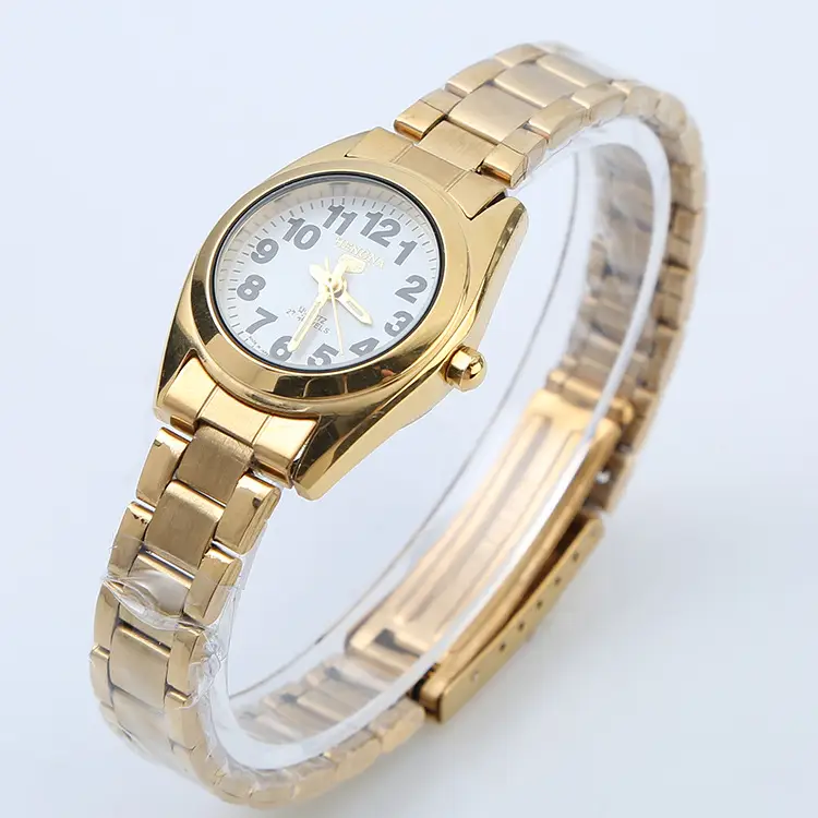 All Gold Waterproof Quartz Watch for Women - Image 11