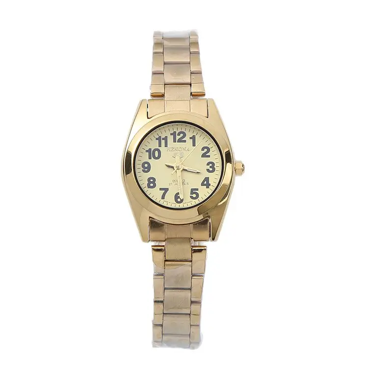All Gold Waterproof Quartz Watch for Women - Image 12