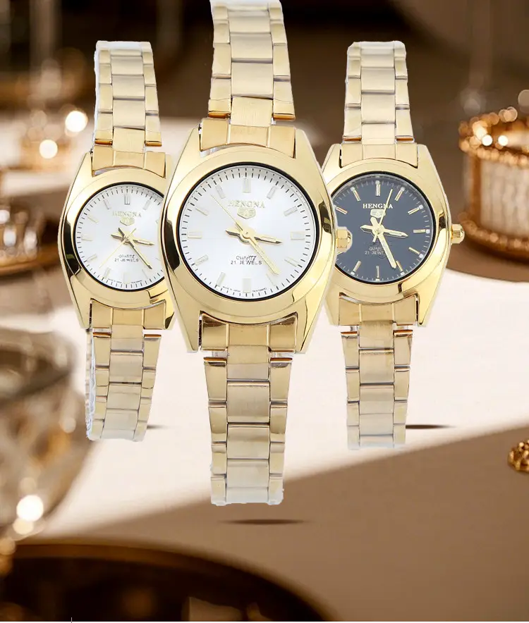 All Gold Waterproof Quartz Watch for Women — feature 2