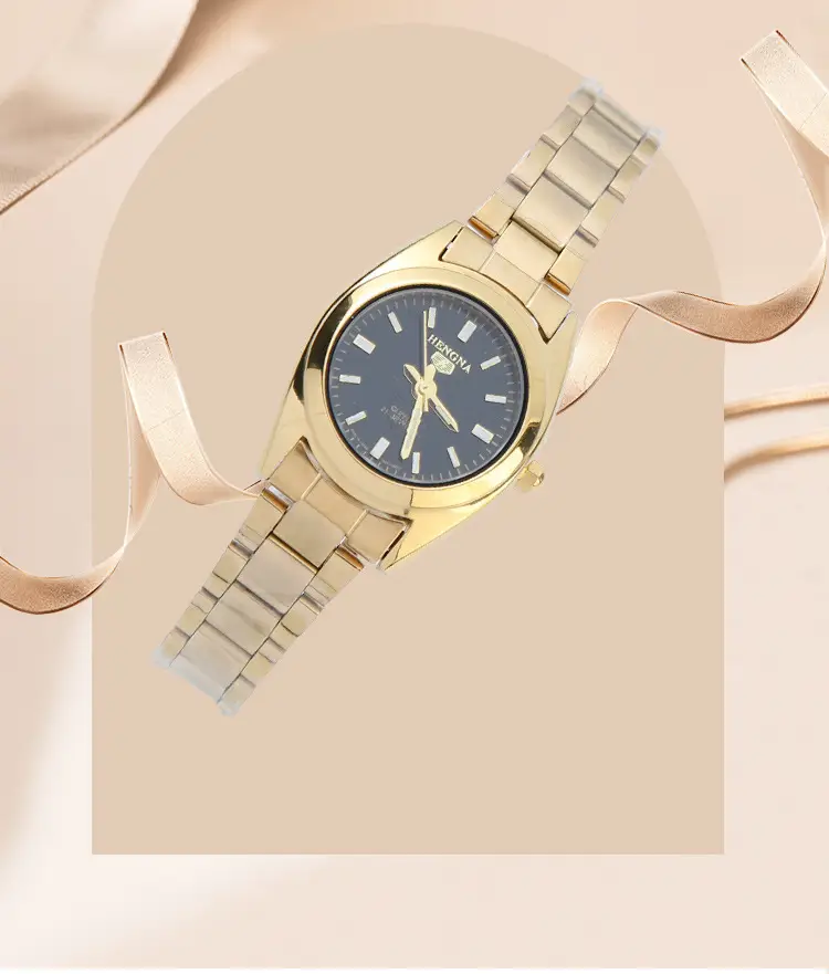 All Gold Waterproof Quartz Watch for Women — feature 8