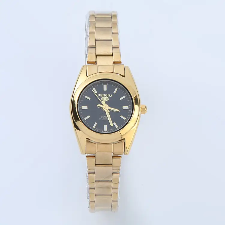 All Gold Waterproof Quartz Watch for Women - Image 5