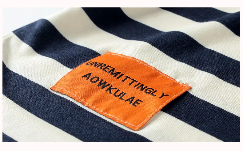 Kids Striped Short Sleeve T-Shirt Shorts Set — feature 13