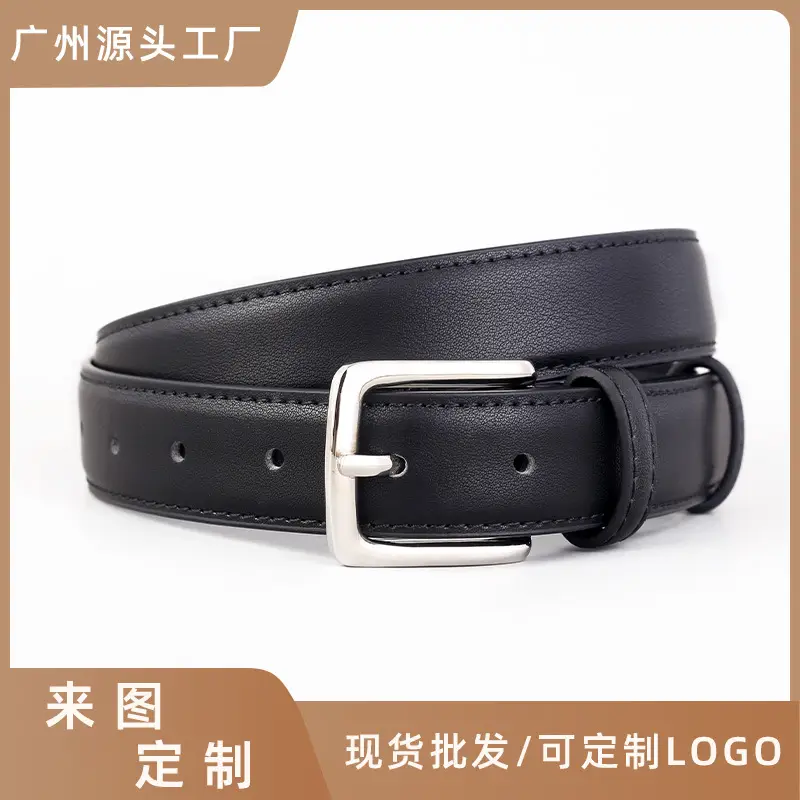 2025 Cowhide Leather Belt for Women with Alloy Buckle - Image 4