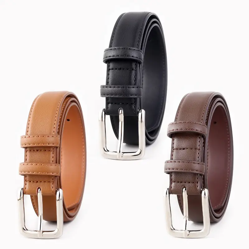2025 Cowhide Leather Belt for Women with Alloy Buckle - Image 5