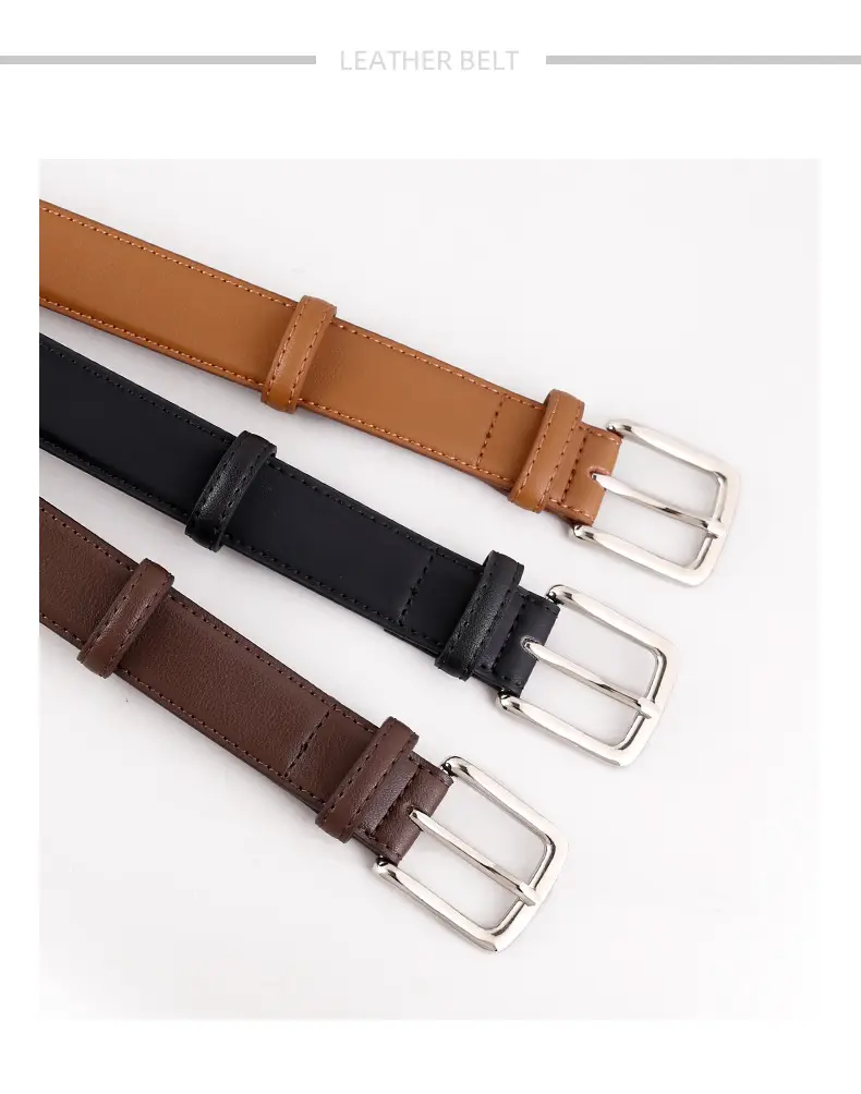 2025 Cowhide Leather Belt for Women with Alloy Buckle — feature 9
