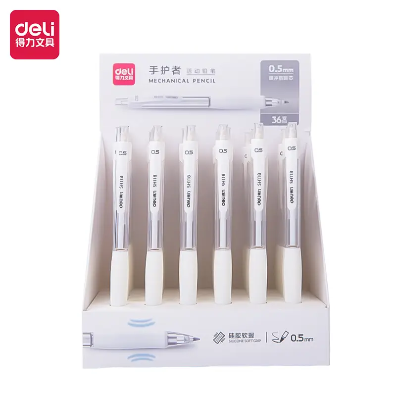Automatic Pencil 0.5 Posture Correction Hb First and Second Grade Primary School Students Beginners Free Sharpening Pencil 2B Exam Pencil