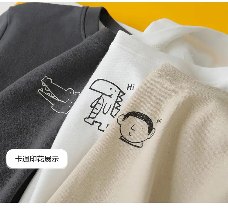 Right European Boys Grey T-Shirt 100% Cotton — feature 20