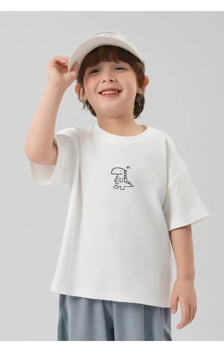 Right European Boys Grey T-Shirt 100% Cotton — feature 25