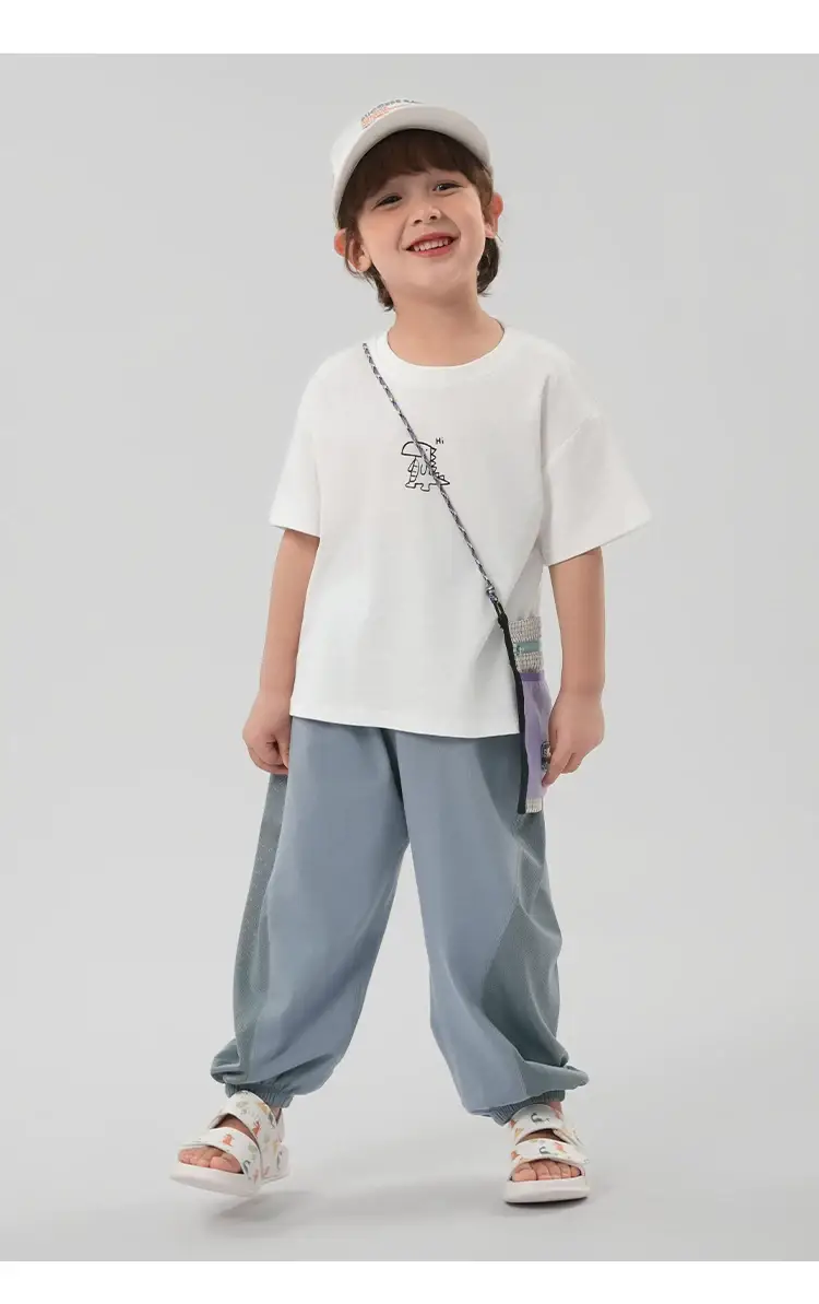 Right European Boys Grey T-Shirt 100% Cotton — feature 28