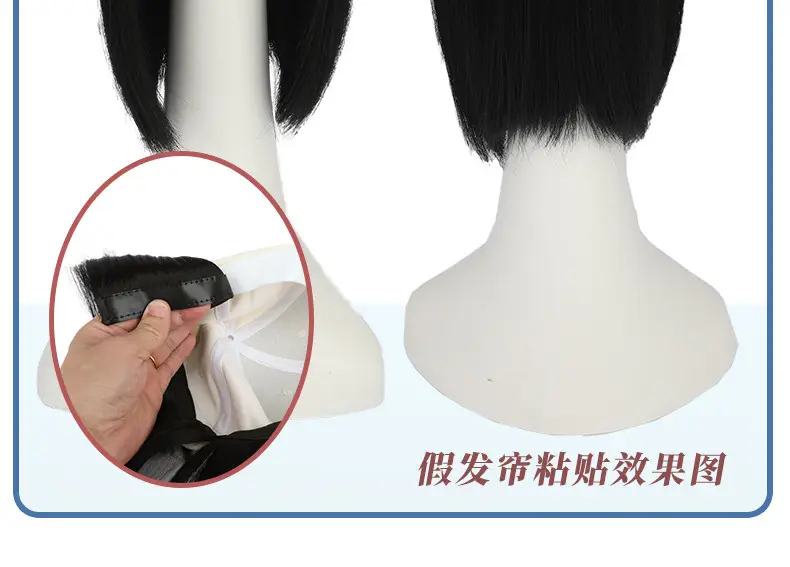Black Embroidered Duckbill Cap for Women Large Head Circumference — feature 18
