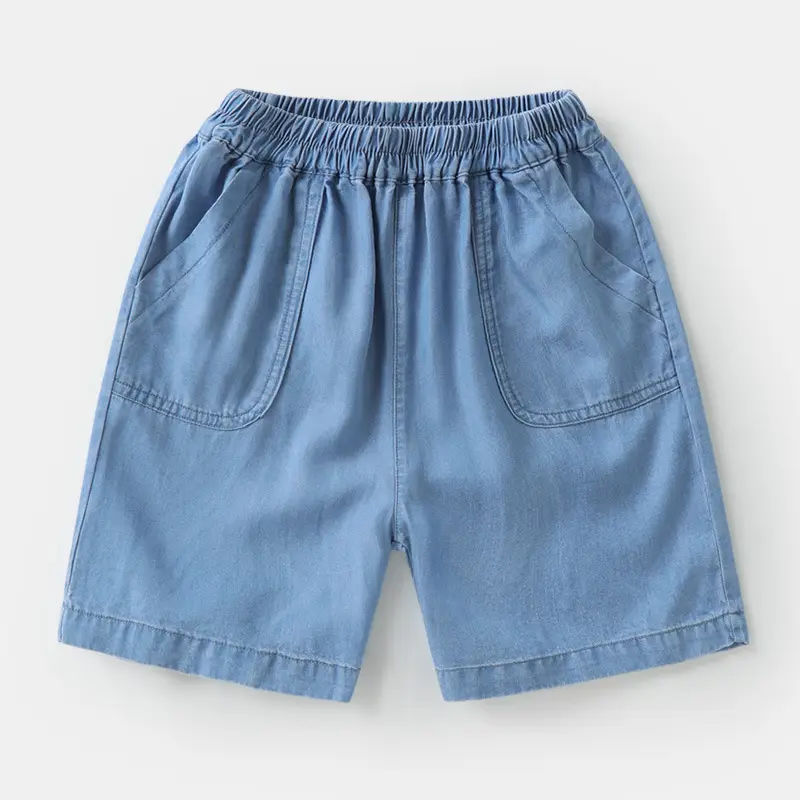 Boys Summer Outfit Toddler T-Shirt & Denim Shorts 2026 - Image 3