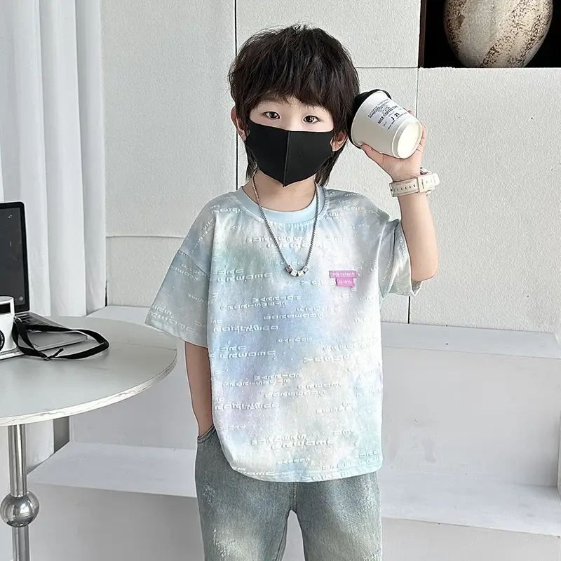 Boys Cotton T-Shirt 2025 Cool Trendy Kids - Image 4
