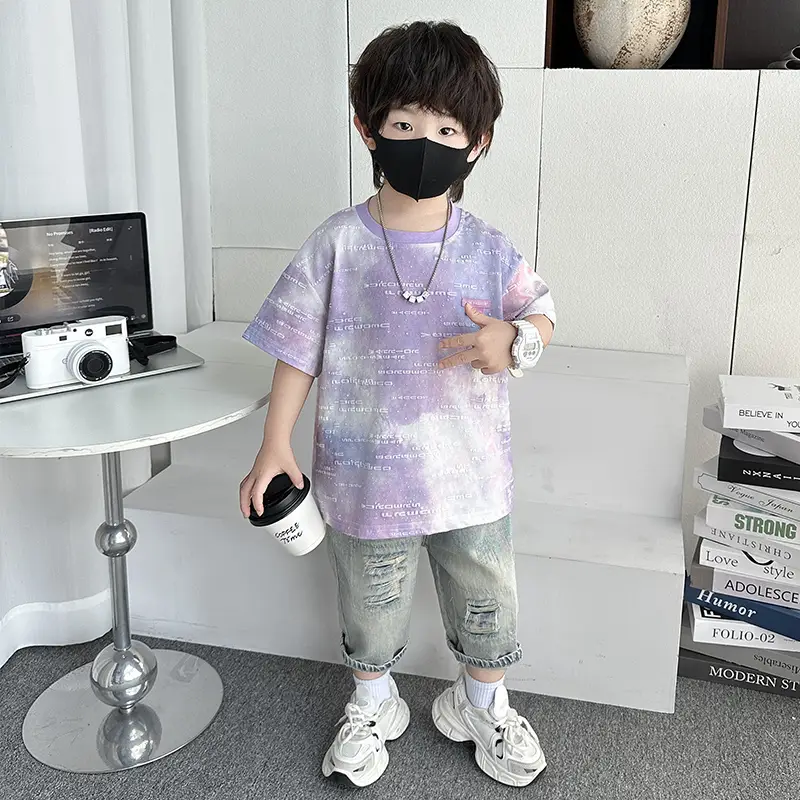 Boys Cotton T-Shirt 2025 Cool Trendy Kids - Image 7