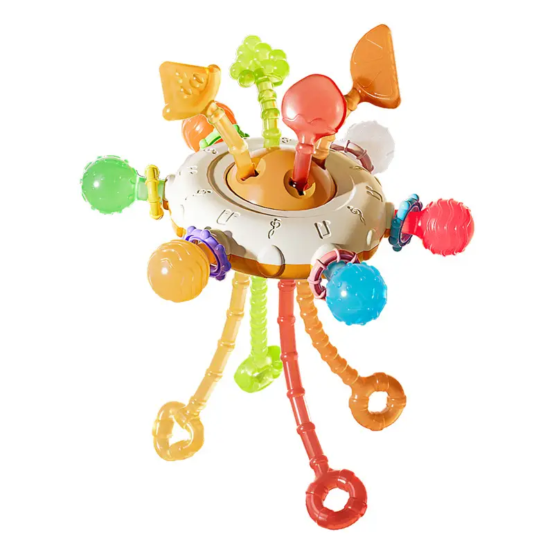 Cross-Border Baby Finger Toy 14x17cm Pull-Up Fun