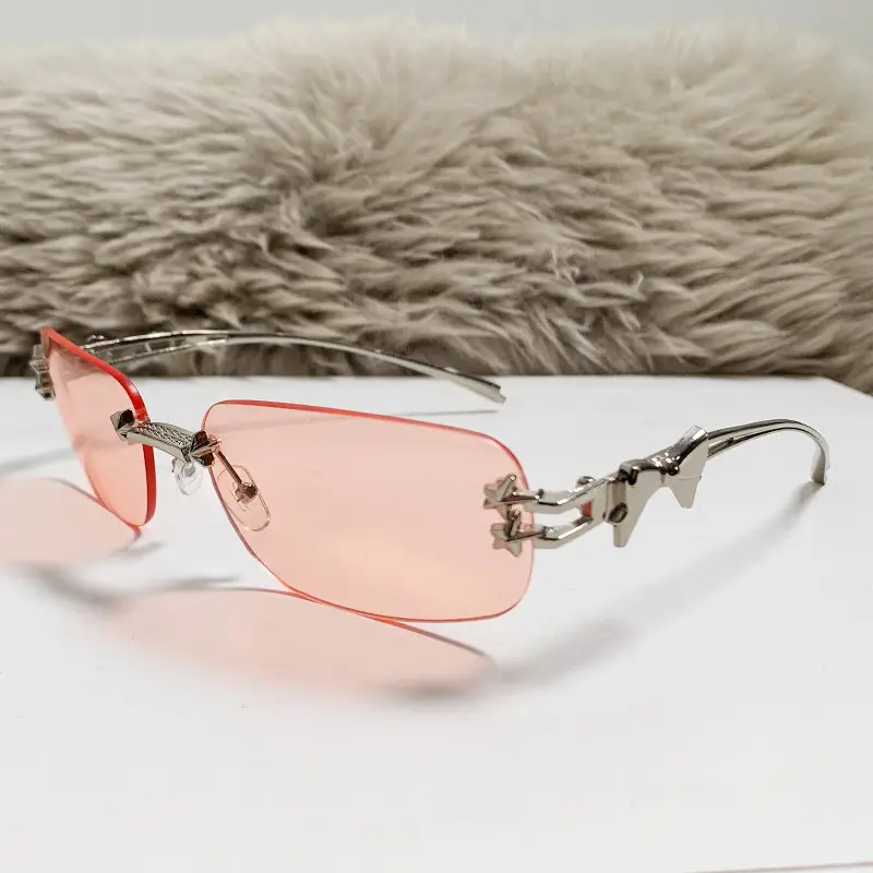 Jennie-Style Star Sunglasses with UV Protection - Image 9
