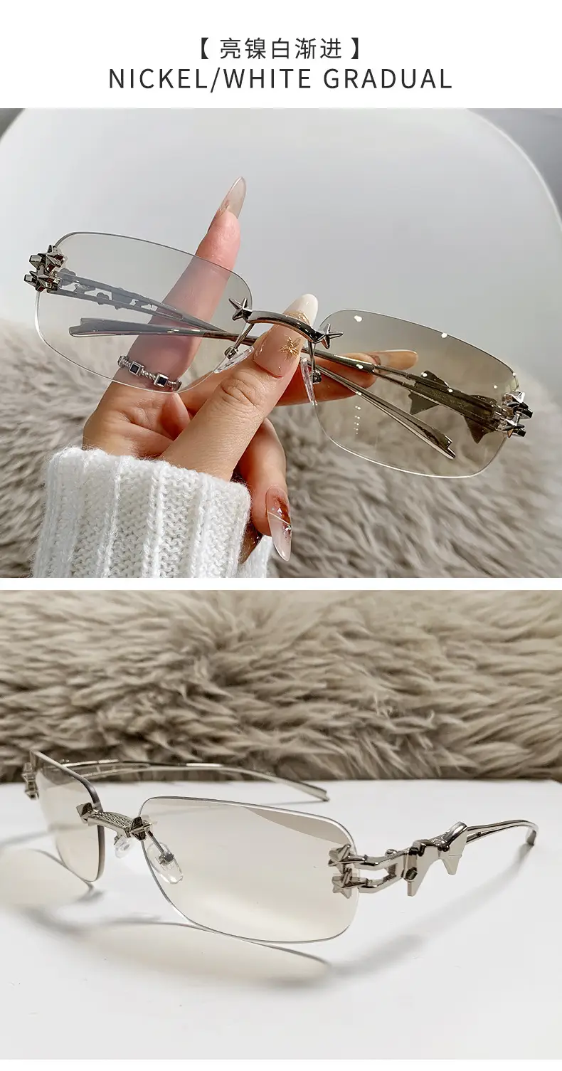 Jennie-Style Star Sunglasses with UV Protection — feature 20