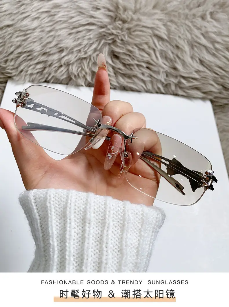 Jennie-Style Star Sunglasses with UV Protection — feature 9