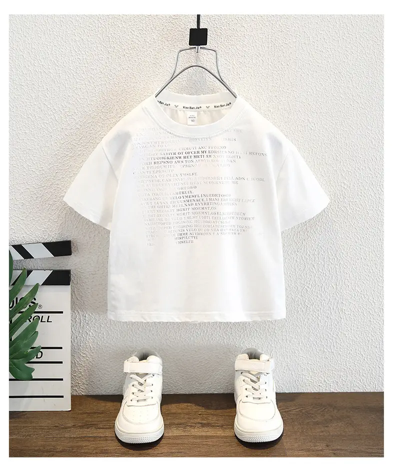 Boys Pink Short Sleeve T-Shirt Summer 2025 — feature 12