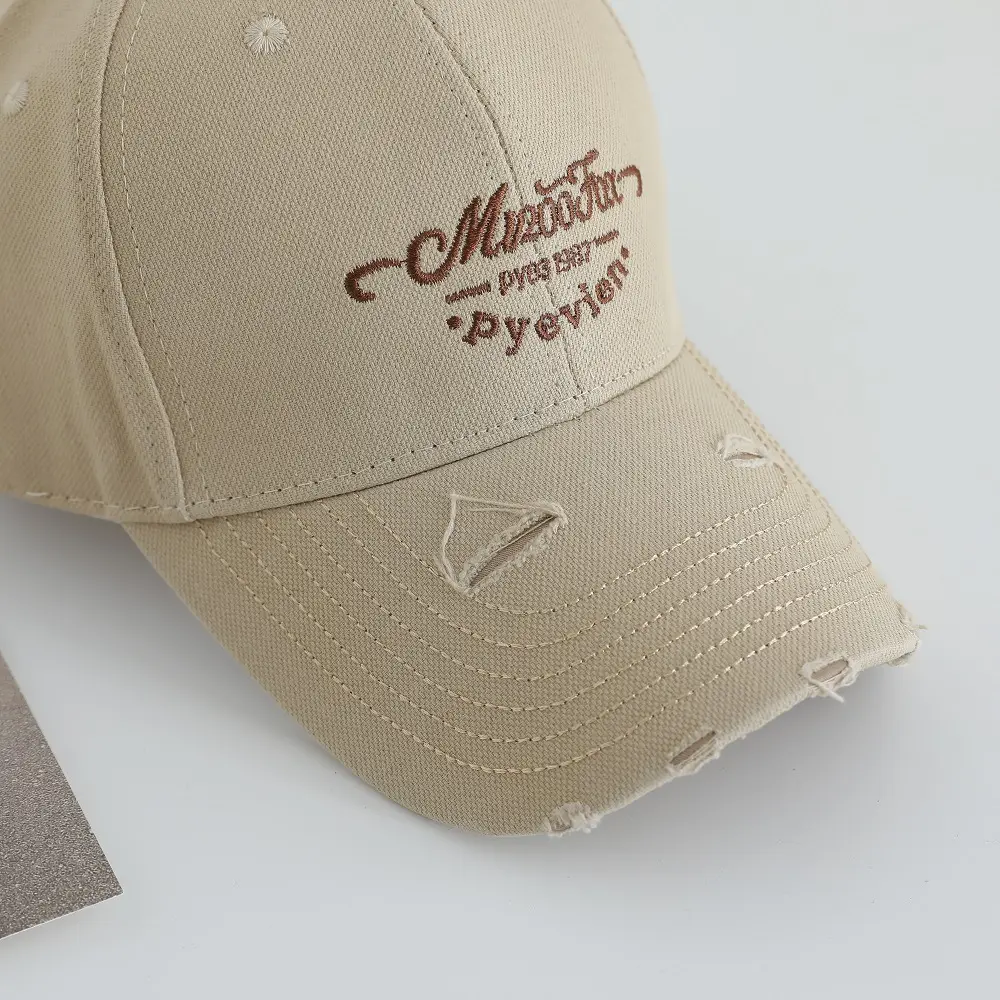 Women Red Letter Embroidered Baseball Cap — feature 15