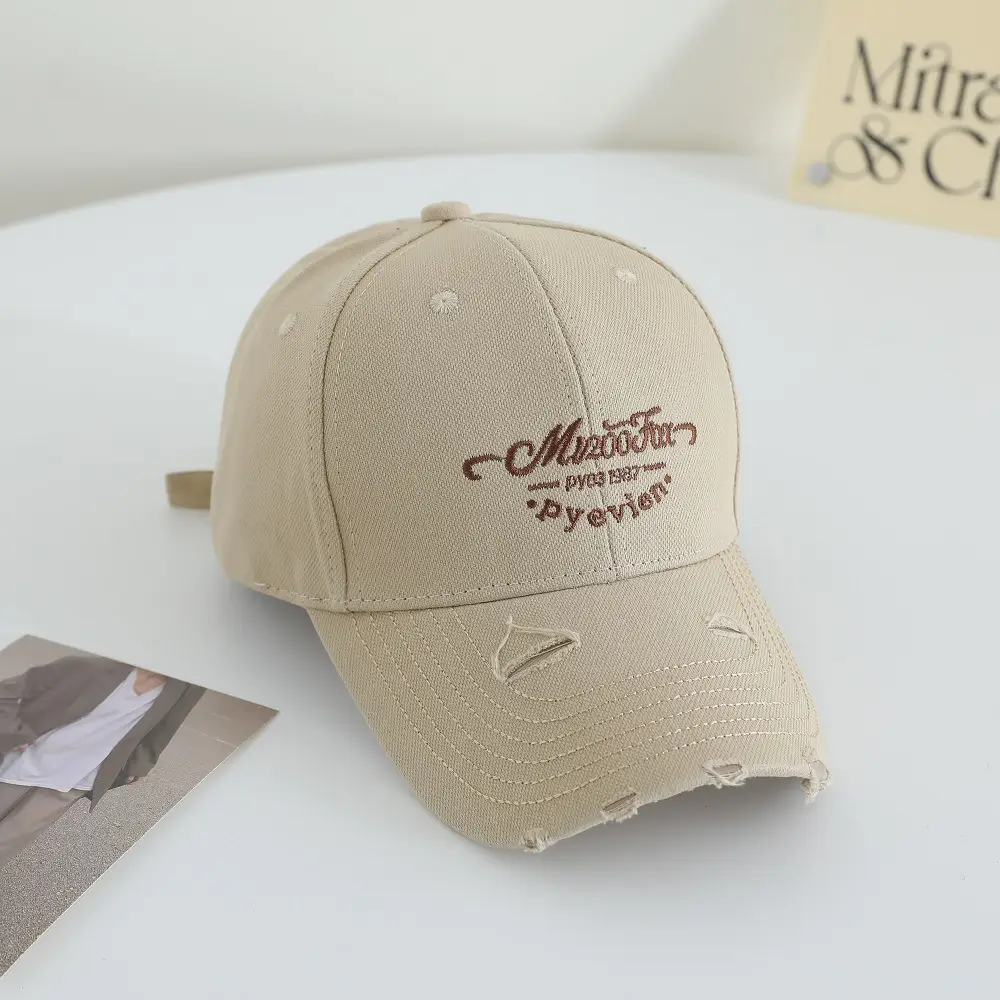 Women Red Letter Embroidered Baseball Cap - Image 5