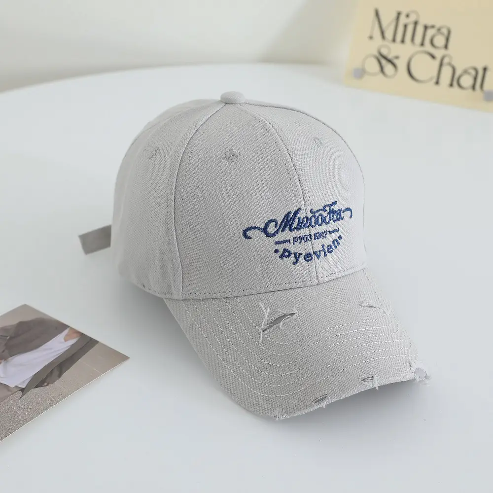 Women Red Letter Embroidered Baseball Cap - Image 6