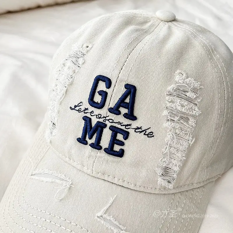 2025 Washable GA ME Baseball Cap for Men Women White — feature 11