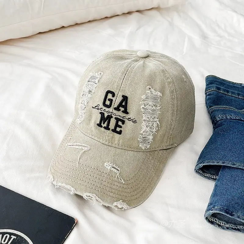 2025 Washable GA ME Baseball Cap for Men Women White - Image 2