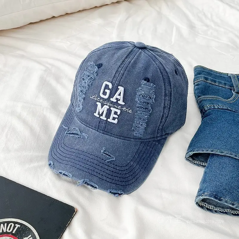 2025 Washable GA ME Baseball Cap for Men Women White - Image 5