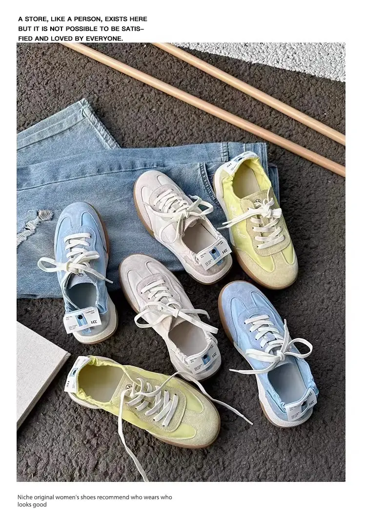 Genuine Leather Inner Heightening Ballet Training Shoes for Women 2025 Spring and Summer White Shoes Thick-Soled Forrest Gump Shoes Lightweight Breathable Sports Shoes — feature 9