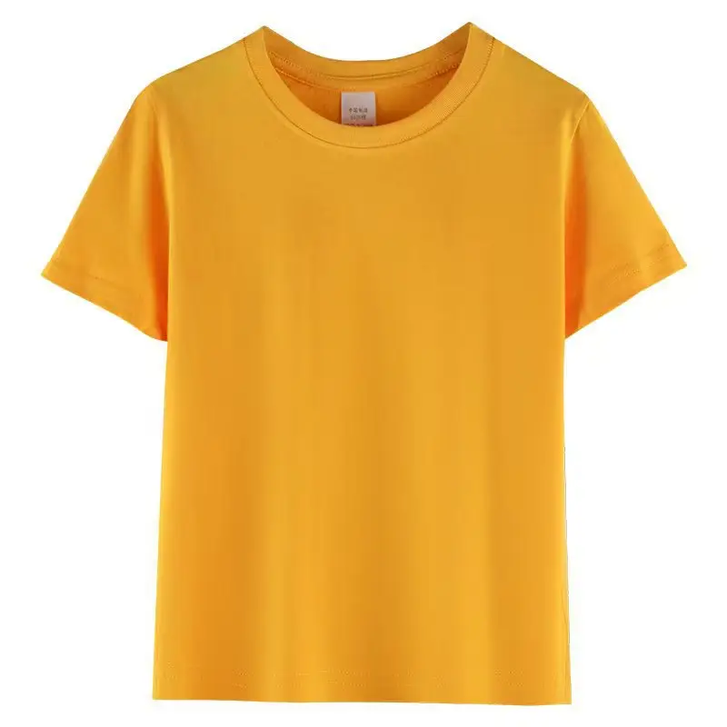 Boys Pure Cotton White T-Shirt Short Sleeve Round Neck