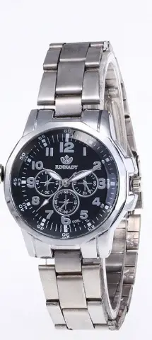 Couple Gold Watch Set Digital Display Korean Design - Image 2
