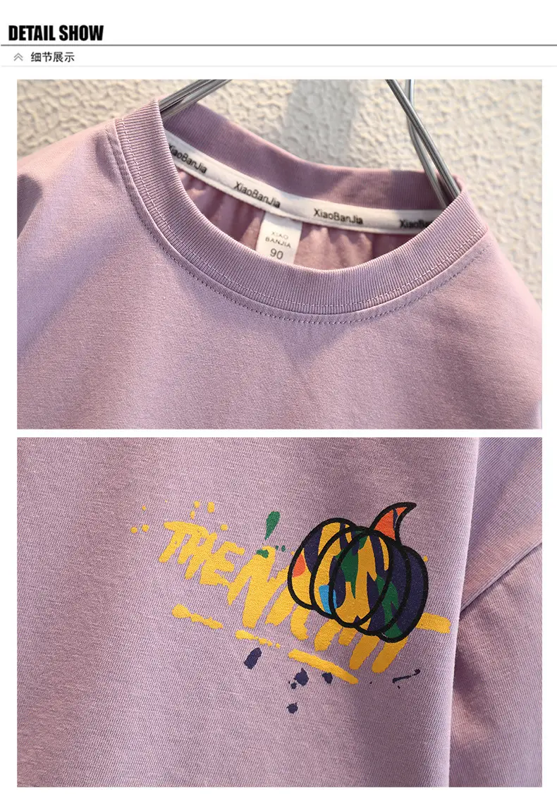 Boys Purple T-Shirt Summer 2025 with Bee Print — feature 9