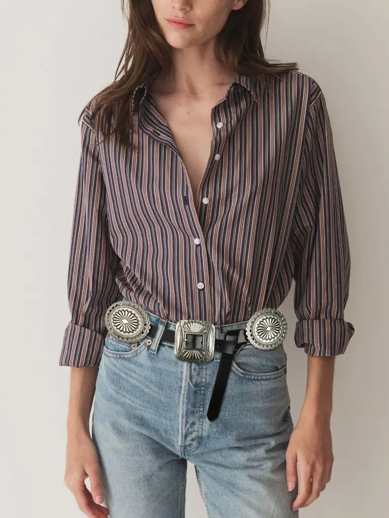 Bohemian Western Belt with Heavy Carved Design for Women — feature 1