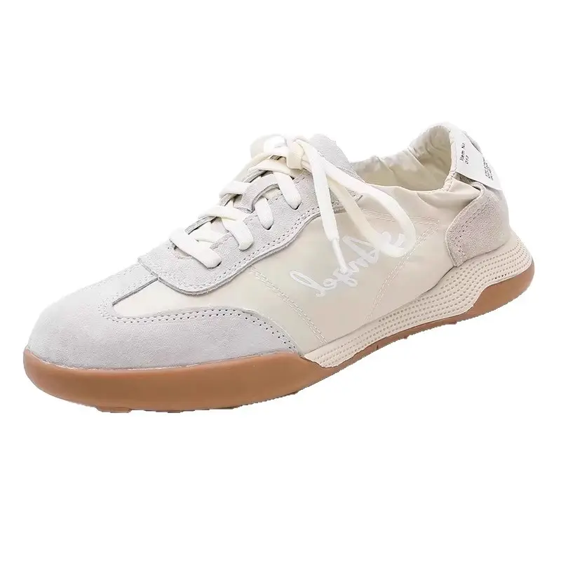 Women's Thick Sole Training Shoes White Spring Summer - Image 8