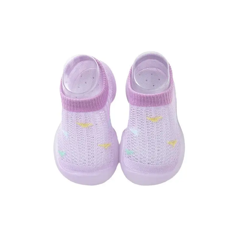 Baby Walking Sandals Light Blue Hollow Design 1-2Y