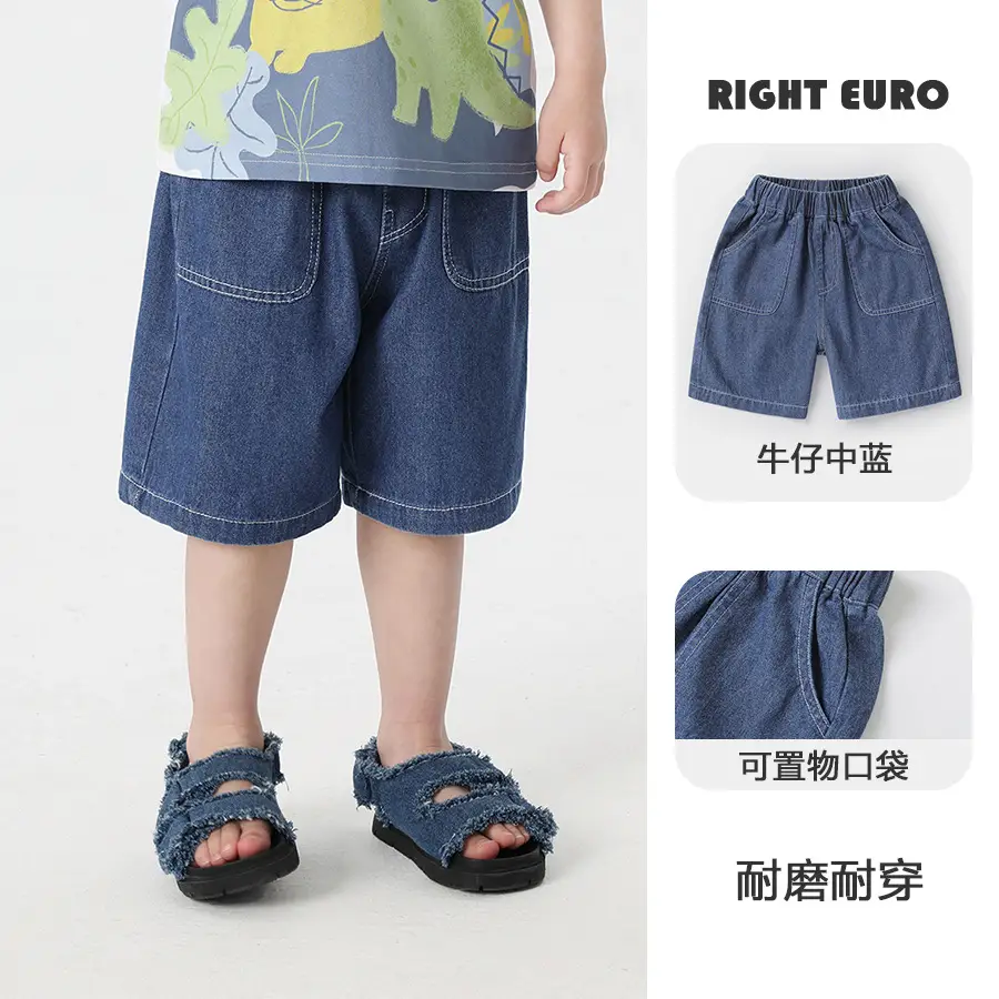 Right European Boys T-Shirt with Dinosaur Print - Image 3